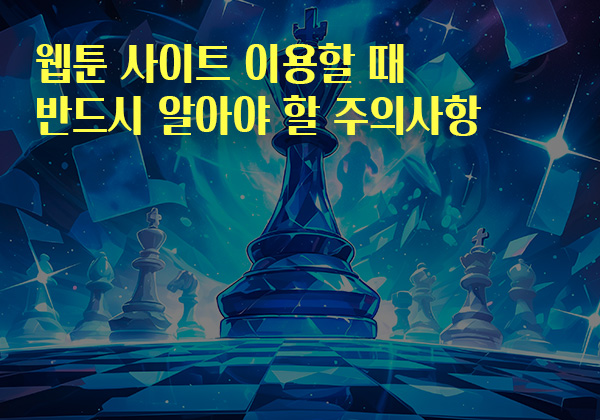 웹툰-사이트-이용할-때-반드시-알아야-할-주의사항